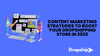 Content Marketing Strategies to Boost Your Dropshipping Store in 2025